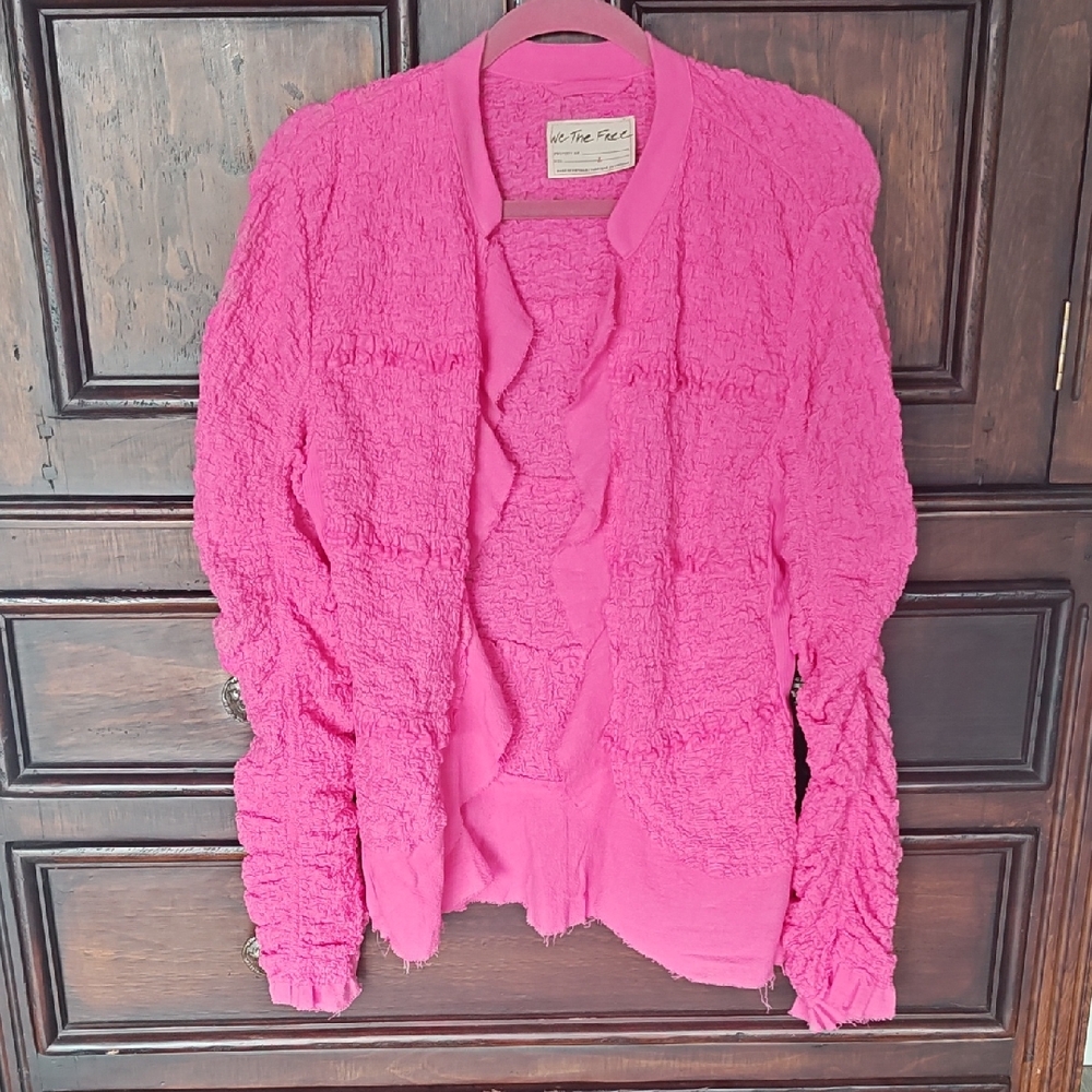 We The Free Demi Lace Jacket barbie